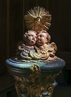 Baptismal putti